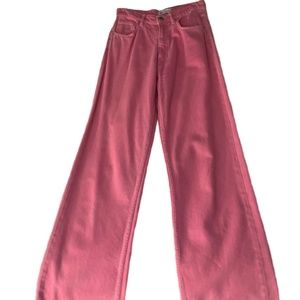 Zara Pink Jeans Size 6